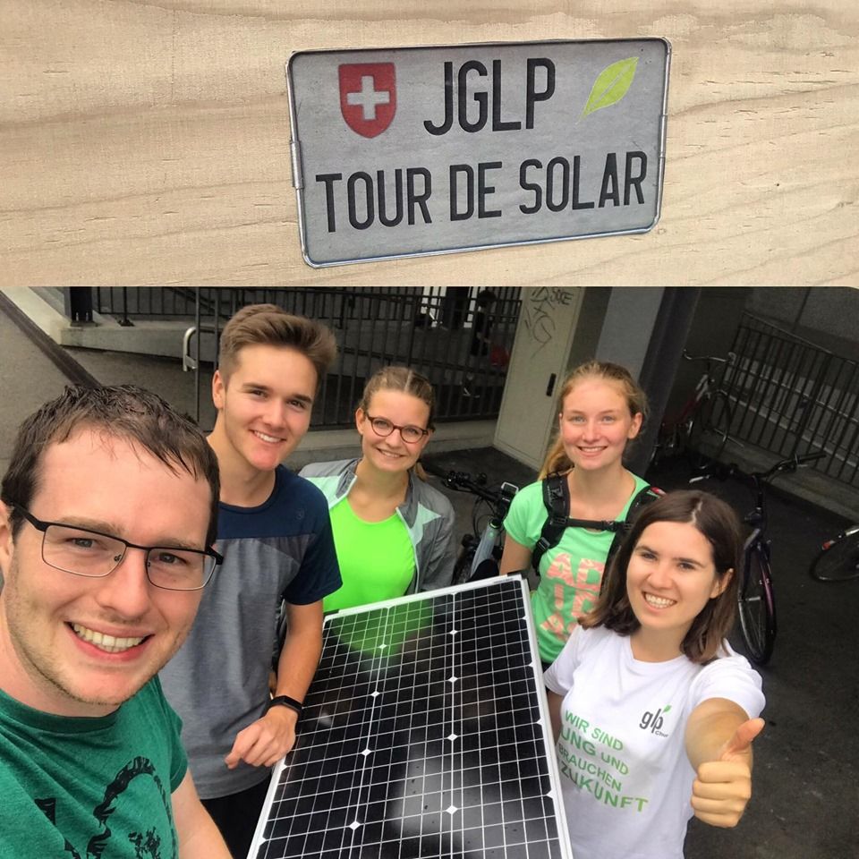 Die jungen Grünliberalen bringen Solarenergie nach Bern – CO2 neutral