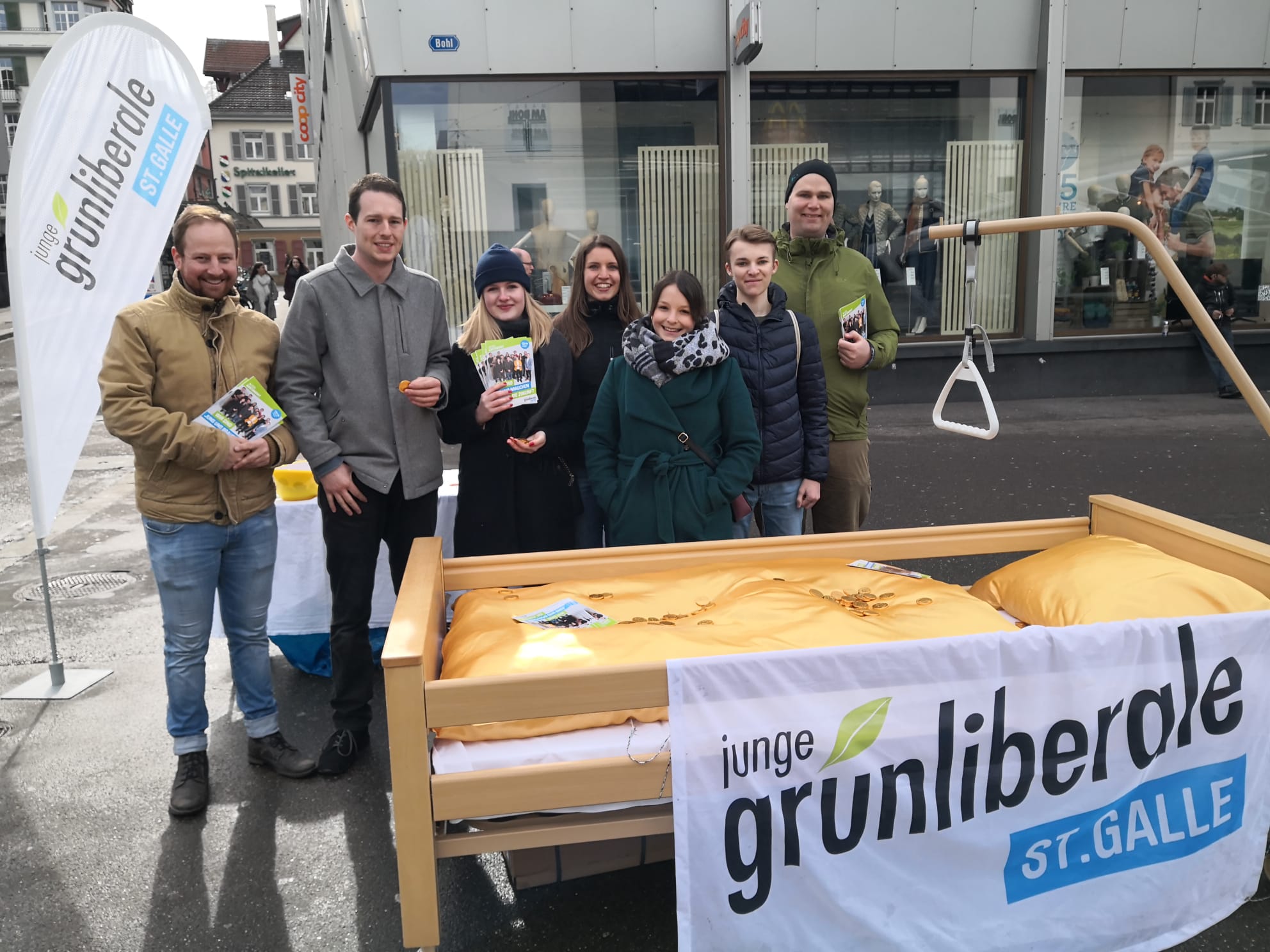 Vergoldete Spitalbetten